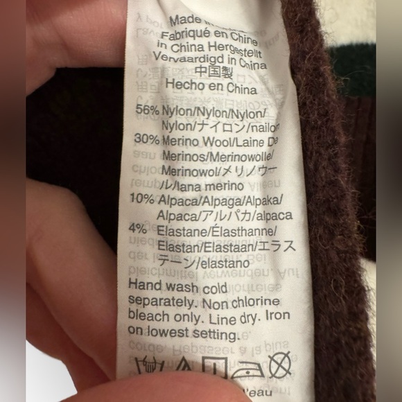 (SOLD) MADEWELL NWT Payton Coziest Yarn Striped Sweater, Size Large - Picture 14 of 14